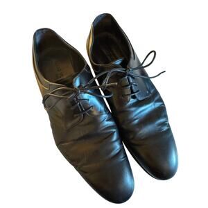 Louis Vuitton Derby Men Leather Oxford Shoes
